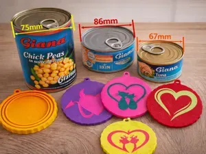universal food can lid "from love"