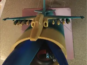 Air Force Pen/pencil holder with Su-25