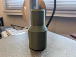 Makita 22mm to Karcher 35mm vacuum hose adapter
