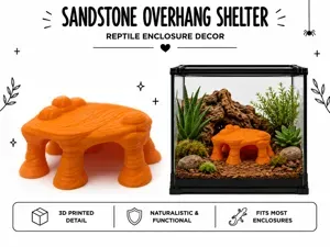 Sandstone Overhang Shelter – Desert Rock Shade