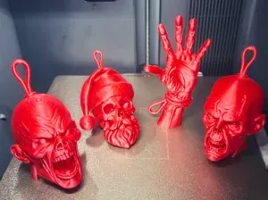 Scary Christmas Ornaments