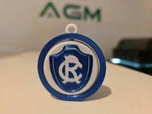 Clube do Remo - Chaveiro Giratório Print-in-Place