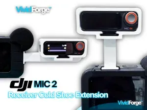 DJI Mic 2 Receiver Cold Shoe Extension Mount