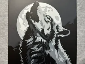 Wolf Moon Hueforge