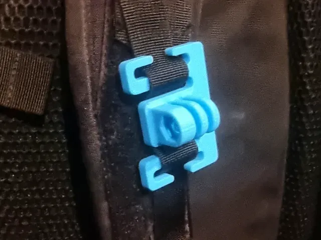 Go Pro Backpack Strap Mount