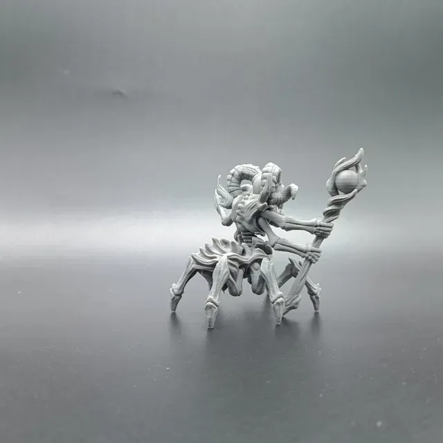 Undead Spider Demon Wizard - RPG DnD Fantasy — Image 5 of 7