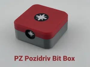 PZ Pozidriv Bit Box - Pop-Up Box Compatible