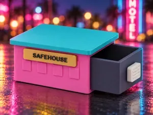 SAFEHOUSE Secret Drawer Motel Box