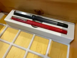 Double Gridfinity Pen Holder 1x4