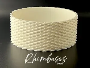 Bowl vassoio svuotatasche portaoggetti Rhombuses