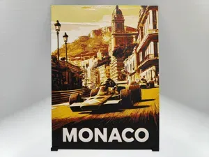 Monaco Vintage Poster - Hueforge