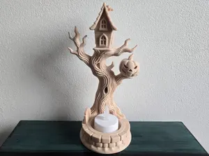 Spooky Halloween Candle Holder