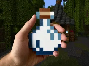 Minecraft Potion Bottle (Double Sided)