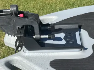 Custom Transom Mounting Plates for Ascend 133X
