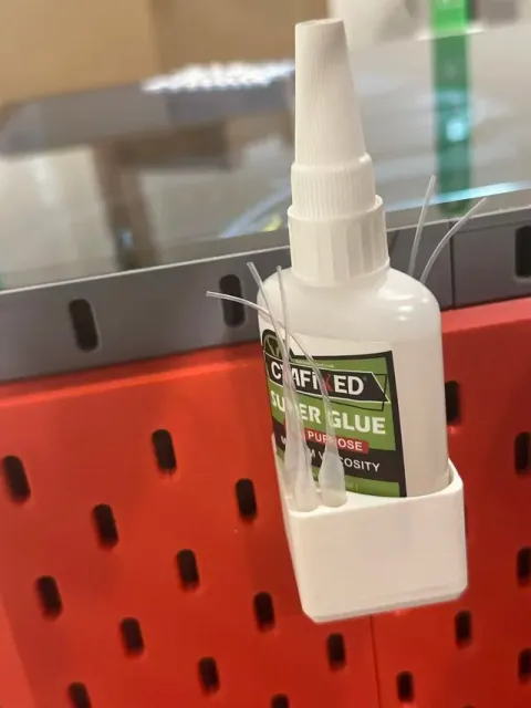 IKEA Skadis Remix - Cyafixed 2oz CA Glue Holder — Фото 3 из 5