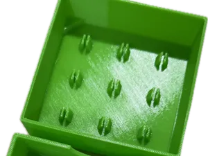 3/9 Sample SEM Ø25.4mm (1 inch) Stub Container Box