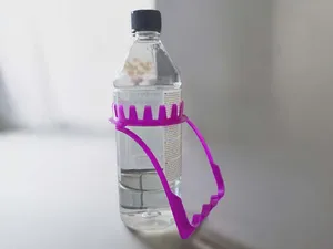 Flexible Bottle Carrier Handle