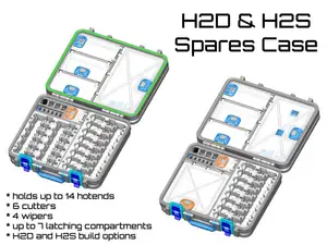 Bambu H2D and H2S Spare Parts Case (Version 1.1)