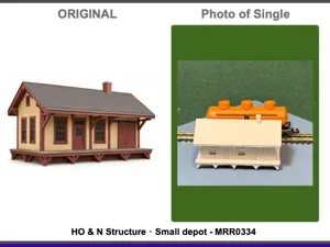 HO & N Structure・Small depot - MRR0334