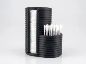 Wattepad & Wattestäbchen Halter/Spender/Organizer