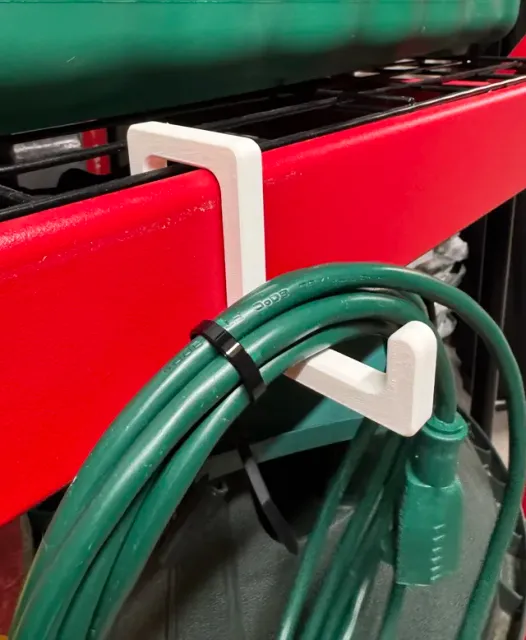 Clip-On Heavy-Duty Shelving Hook | Rack Hanger — Image 4 of 6