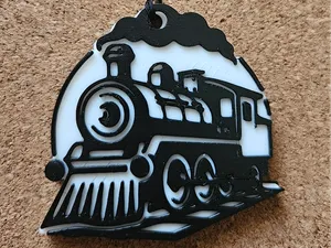 locomotive - keychain