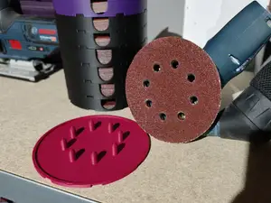 Sanding disc alignment tool (125mm pads)