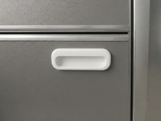 Universal Low Profile 3D Printed Cabinet Door Pull — Image 2 of 4