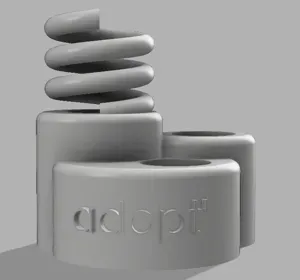 Support parfum adopt pour trois parfums