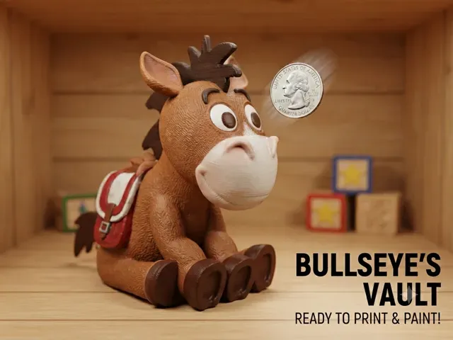 Bullseye Coin Bank - Toy Story