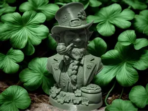 Leprechaun Bust – St. Patrick’s Day Display Model