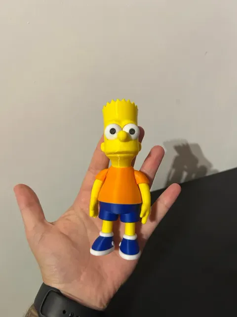 Bart simpson - Articulated toy - no AMS — Фото 10 из 12