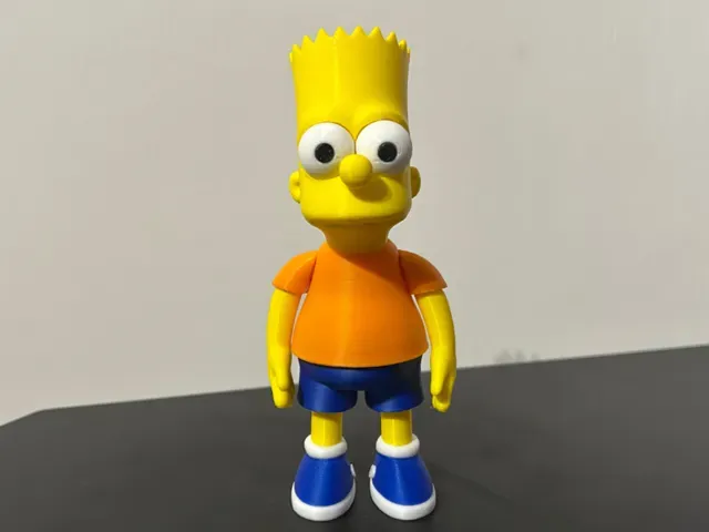 Bart simpson - Articulated toy - no AMS
