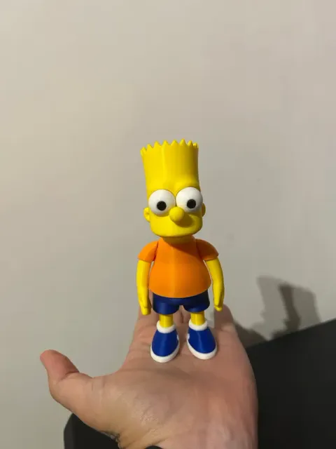 Bart simpson - Articulated toy - no AMS — Фото 9 из 12