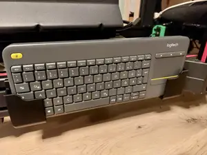 Logitech K400 plus Sim Rig (fits most keyboards)