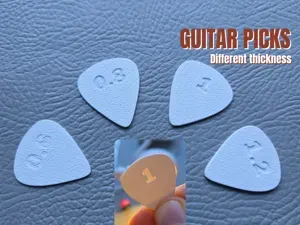 Guitar Picks - Different Thickness