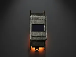 DIN Rail Housing for 0.96" 128x64 OLED