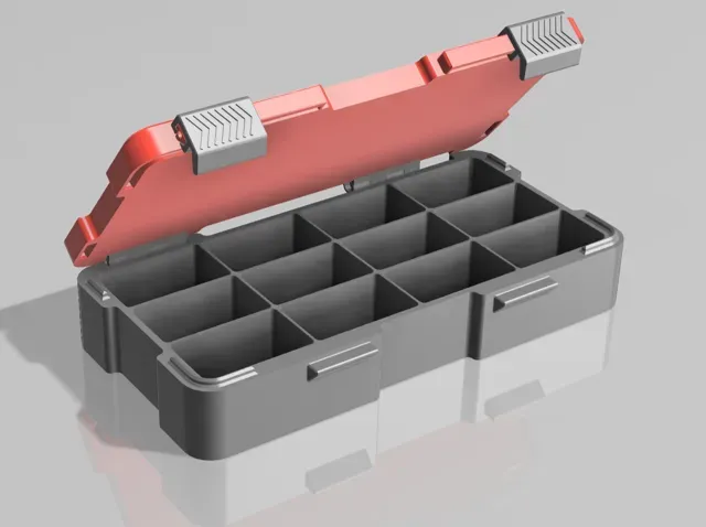 Storage Box-Stackable,Dividers,sliders, PARAMETRIC — Фото 6 из 13