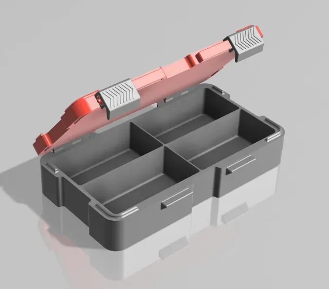 Storage Box-Stackable,Dividers,sliders, PARAMETRIC — Фото 4 из 13