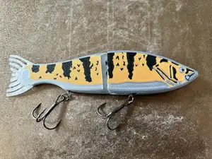 Glide bait 6" Perch lure Fishing