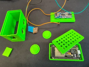 ESP32 Dev Kit C DHT11 und HC-SR04 Gehäuse