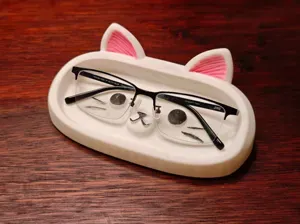 Cat Glasses Tray – Glasses Holder & Desk Organizer