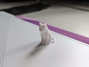 Sitting Cat Upright