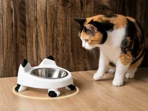 Cat Feeder – Raised Cat Bowl Stand