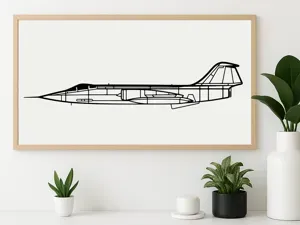 F-104G Starfighter (Silhouette)