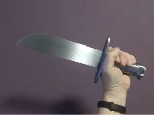 Skull Handle for Large Knife
