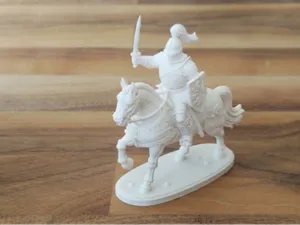 Knight on a horse