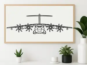 A400M Atlas (Silhouette)