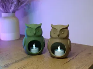 Fuzzy Skin Owl – LED Light