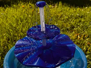 2-Tier 3D Printed Fountain for 5V USB Water Pump